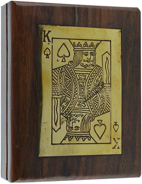 Handcrafted Wooden Playing Card Box