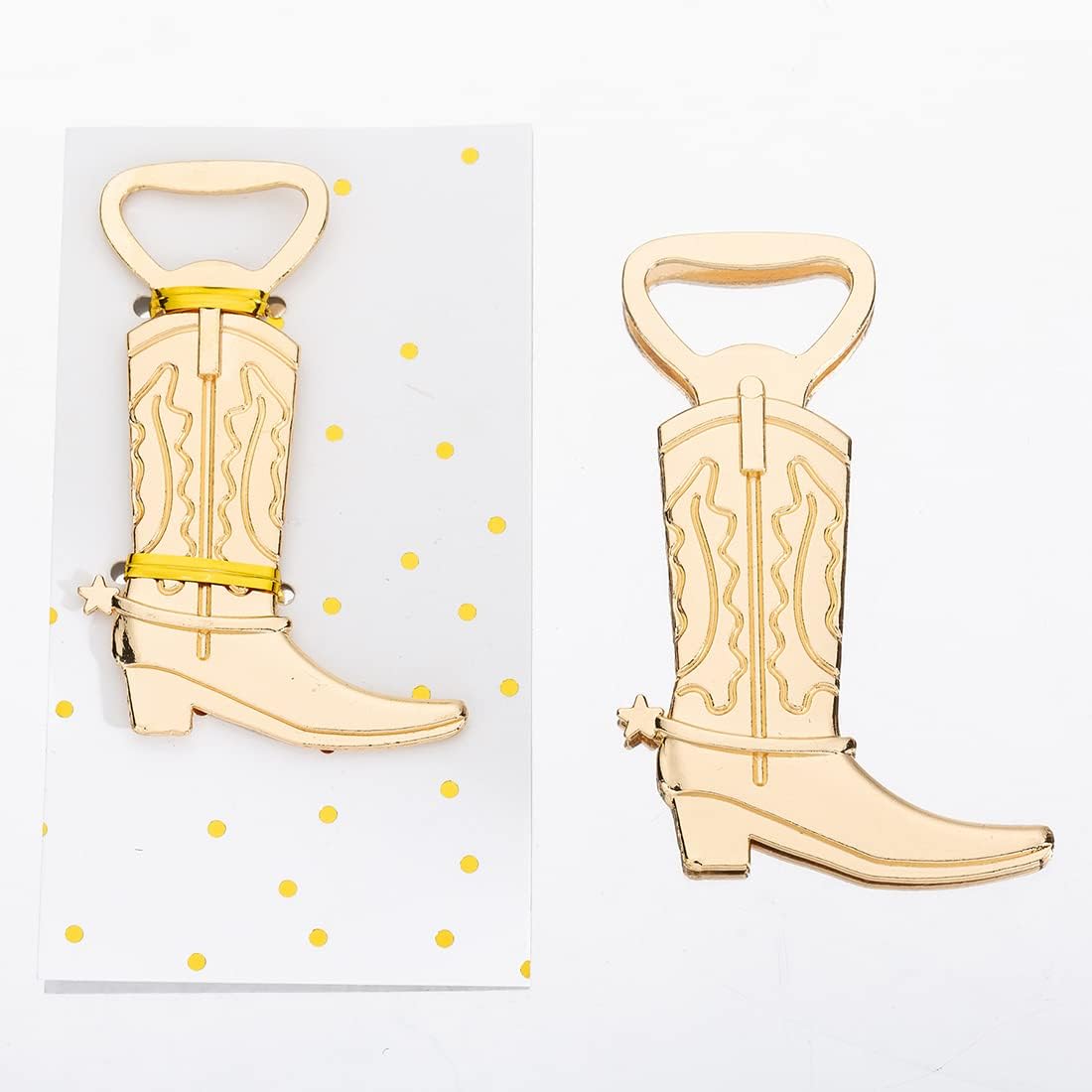 30Pcs Cowboy Boot Bottle Openers for Wedding Party Favors