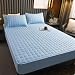 YHWW Fundas de colchón,Ropa de Cama Sábana Bajera Ajustable elástica con Bolsillo Profundo Individual Queen King Full Twin Size Antideslizante Espesar Cama Funda de colchón/Protector 120x2