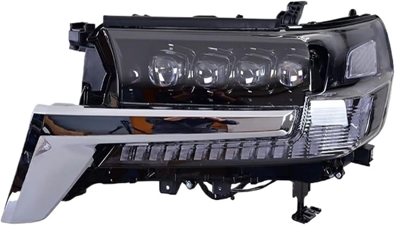 LED Car Headlights Compatible with Toyota Land Cruiser 2016-2021 200 LC200 Modificiation Automobile Accessories Front Lights DRL Head Lamps