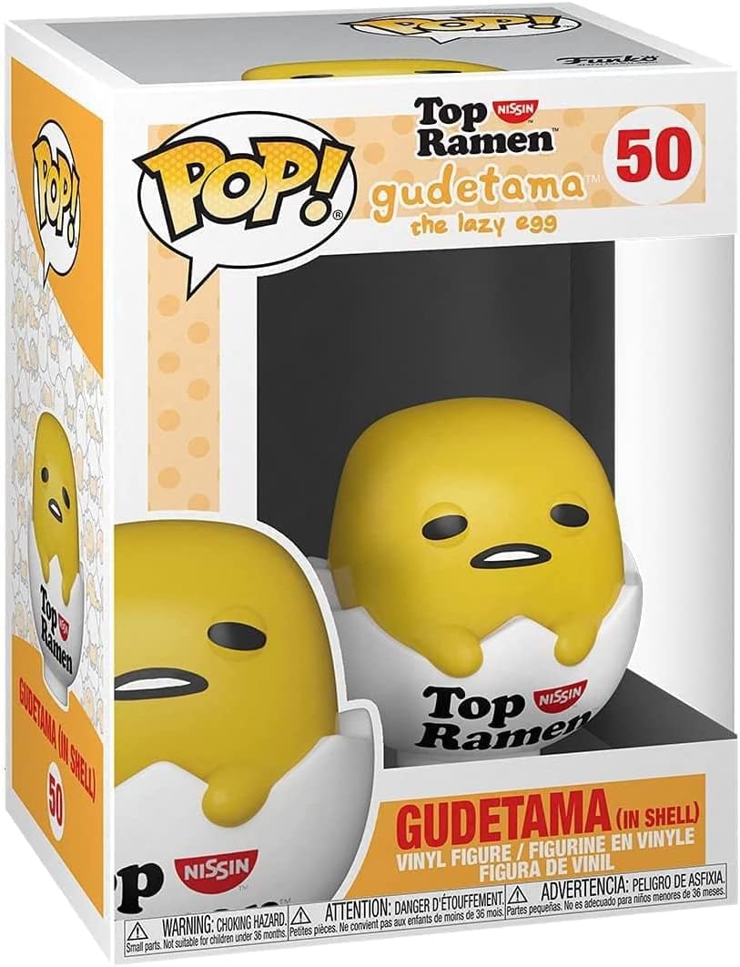 Funko Pop! Sanrio: GudeXNissin - Gudetama in Shell