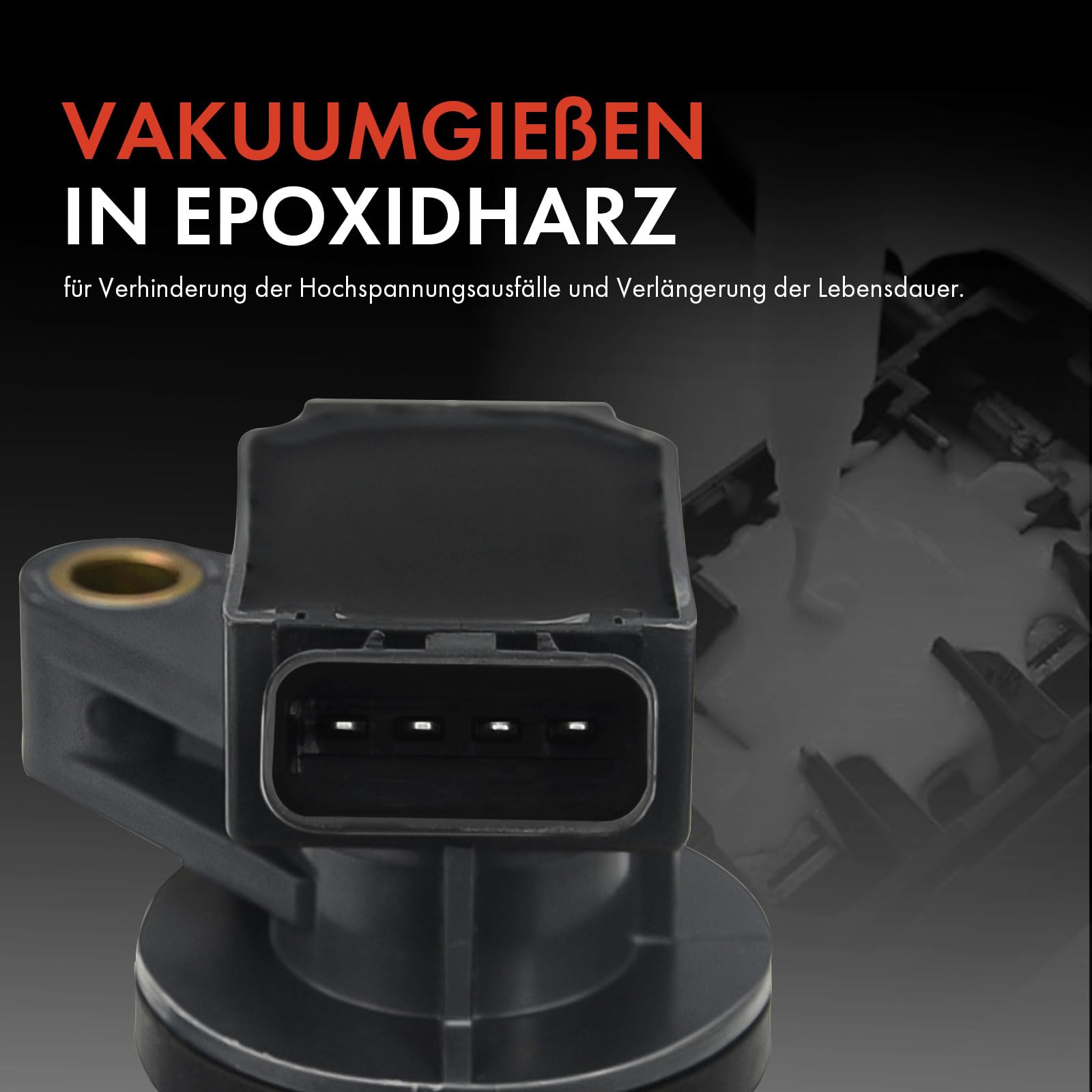 Frankberg 3x Bobine di accensione Benzina Compatibile con C.o.r.o.l.l.a Verso R1 ZER ZZE12 1.8L 108 1.0L Justy IV 1.0L Cuoe VII L275 L276 L285 1.0L A.v.e.n.s.i.s Station Wagon T25 1.8L 90919-02239