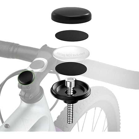 Porte-bidon de Vélo pour AirTag, Support de Vélo Étanche avec