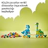 LEGO DUPLO Town 3’ in 1 Wheeled Dinosaurs 10451 - Educational and Creative Toy Making Set for Kids 3 Years Old and Over Who Love Dinosaurs, Birthday Gift (108 Pieces)