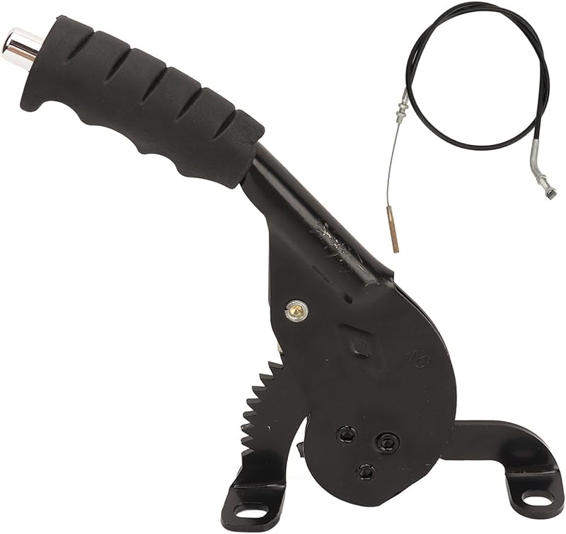 Acouto Front Brake Lever Handbrake ATV Front Brake Lever Handle with Cable Handbrake Front Brake Lever ATV Accessory for Kart ATV Motorbike Third Wheel Electric Vehicle