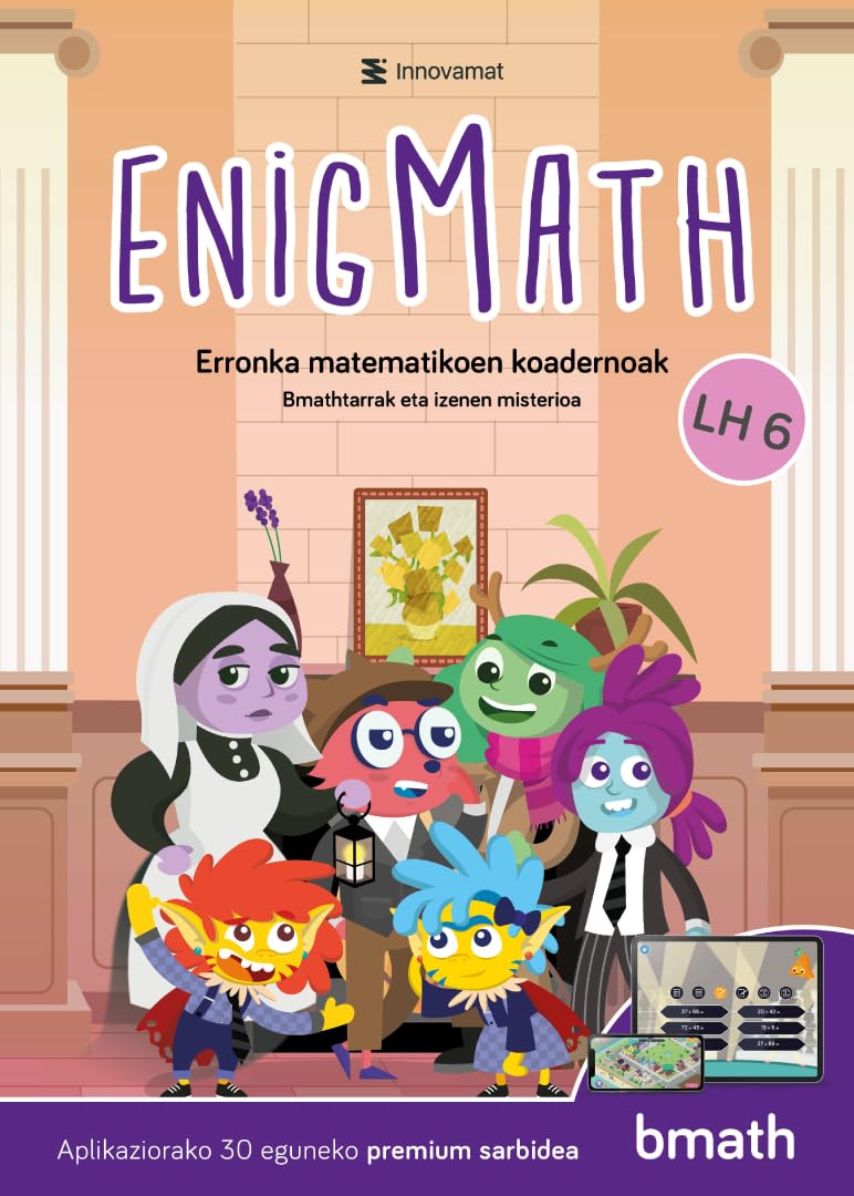 Innovamat - Enigmath LH6 - Matematikako erronken koadernoa ENIGMATH 1ºEP