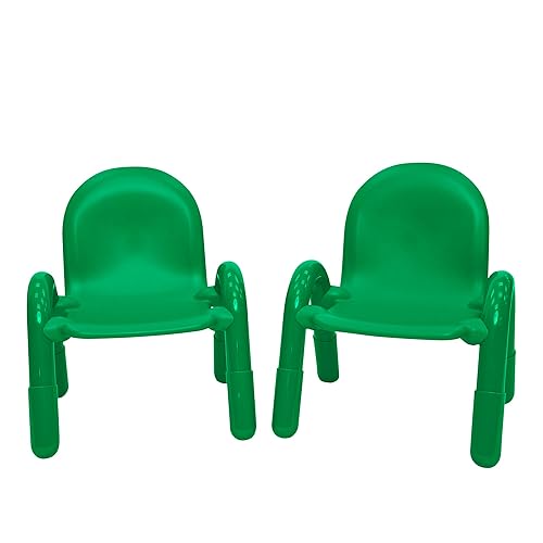 Vista 12 de Children's Factory Baseline - Silla infantil de 5 pulgadas, color rojo manzana caramelo, paquete de 4, solución de asiento ergonómico apilable