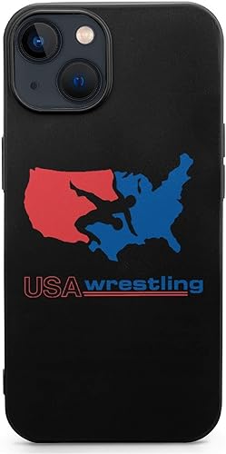 Miniatura 1 de USA Wrestling - Funda de fibra de carbono para iPhone 13 MiniiPhone 13iPhone 13 ProiPhone 13 Pro Max a prueba de golpes