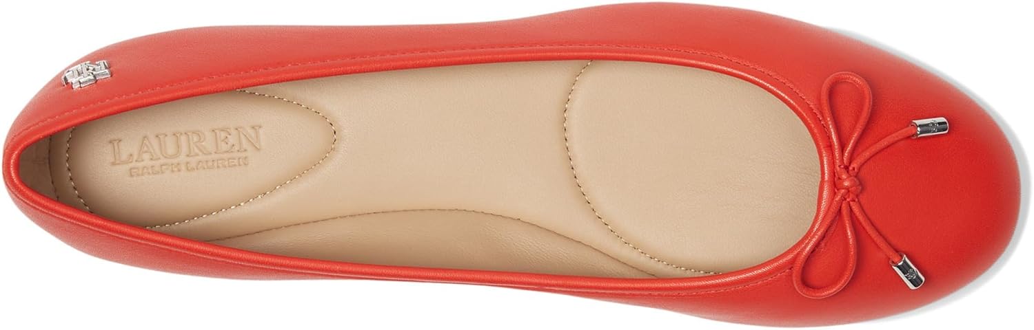 Lauren Ralph Lauren Jayna Nappa Leather Flats