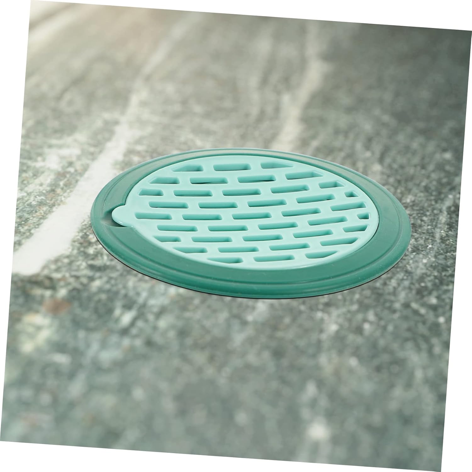 15 pcs Round Home Washing Way Household Drain Sewer Smell Stoppers Filter Supplies for Clogging Catchers Proof Hair Rubber Shower Valve Preventer Anti Pan Floor Strainer (Color : Greenx5pcs, Size :