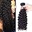 Amella Hair One Bundle Deal (18inch) Virgin Brazilian Curly Hair Weave 8A Unprocessed Brazilian Kinky Curly Virgin Hair Extensions,Natural Black Color,Can be Dyed and Bleached