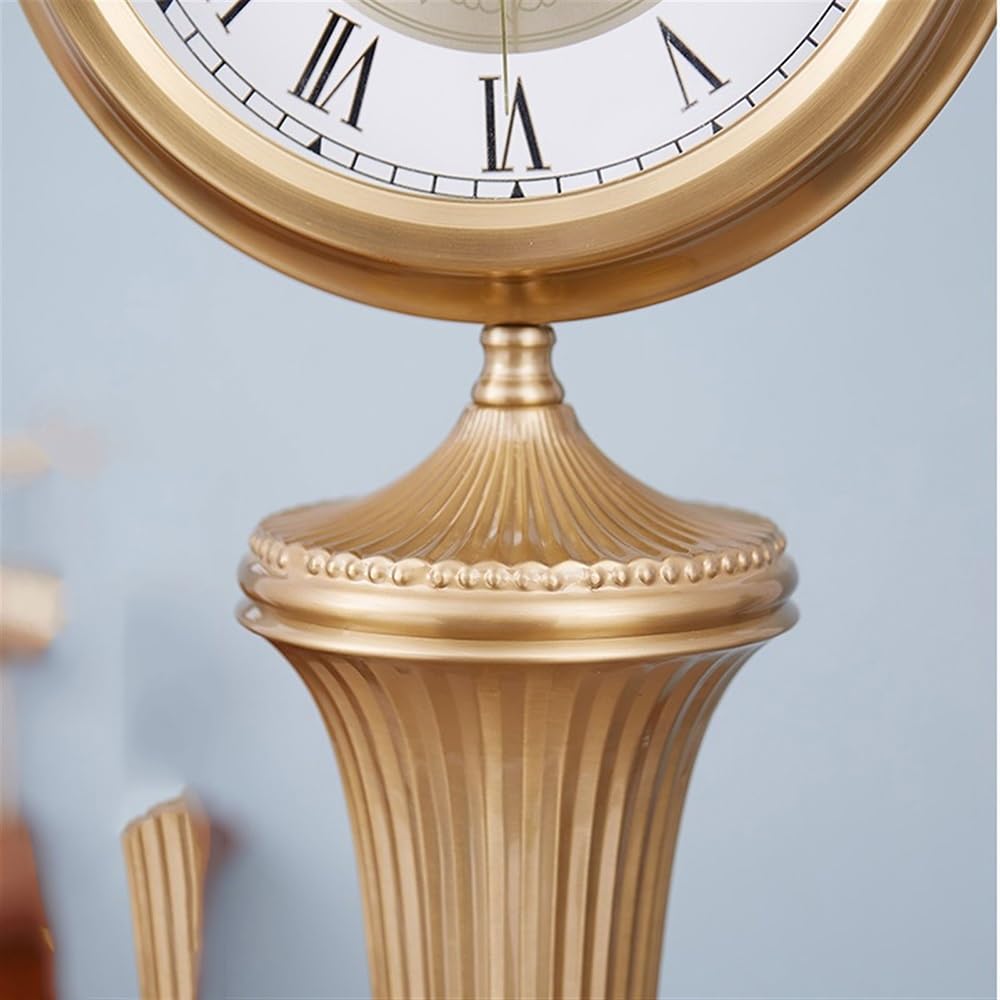 Decorativo Sala De Estar Retro Reloj Piso para la Oficina | Reloj de tierra de personalidad