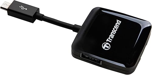 Miniatura 2 de Transcend Lector de tarjetas USB 2.0 OTG, negro (TS-RDP9K)