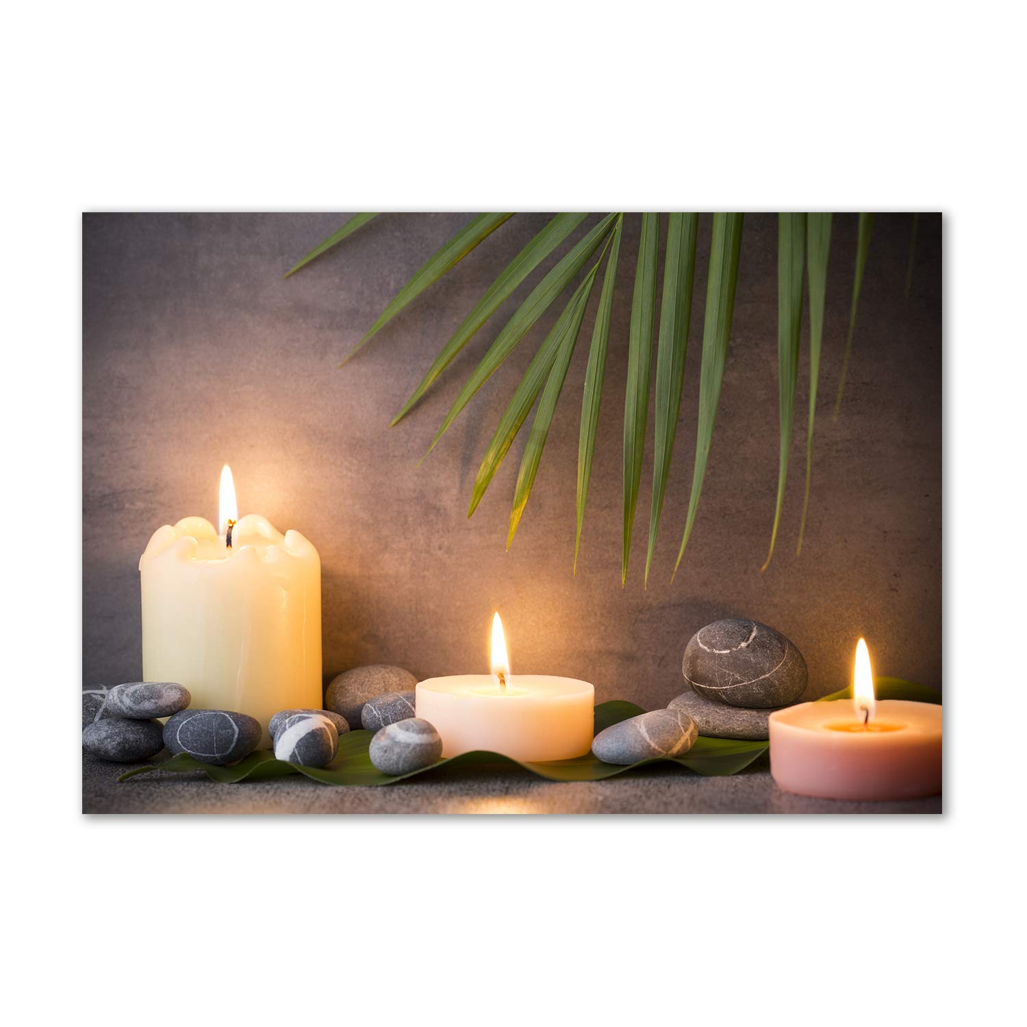 Tableau plexiglas Buzos Velas encendidas Tulup pour remplacer les cadres fragiles