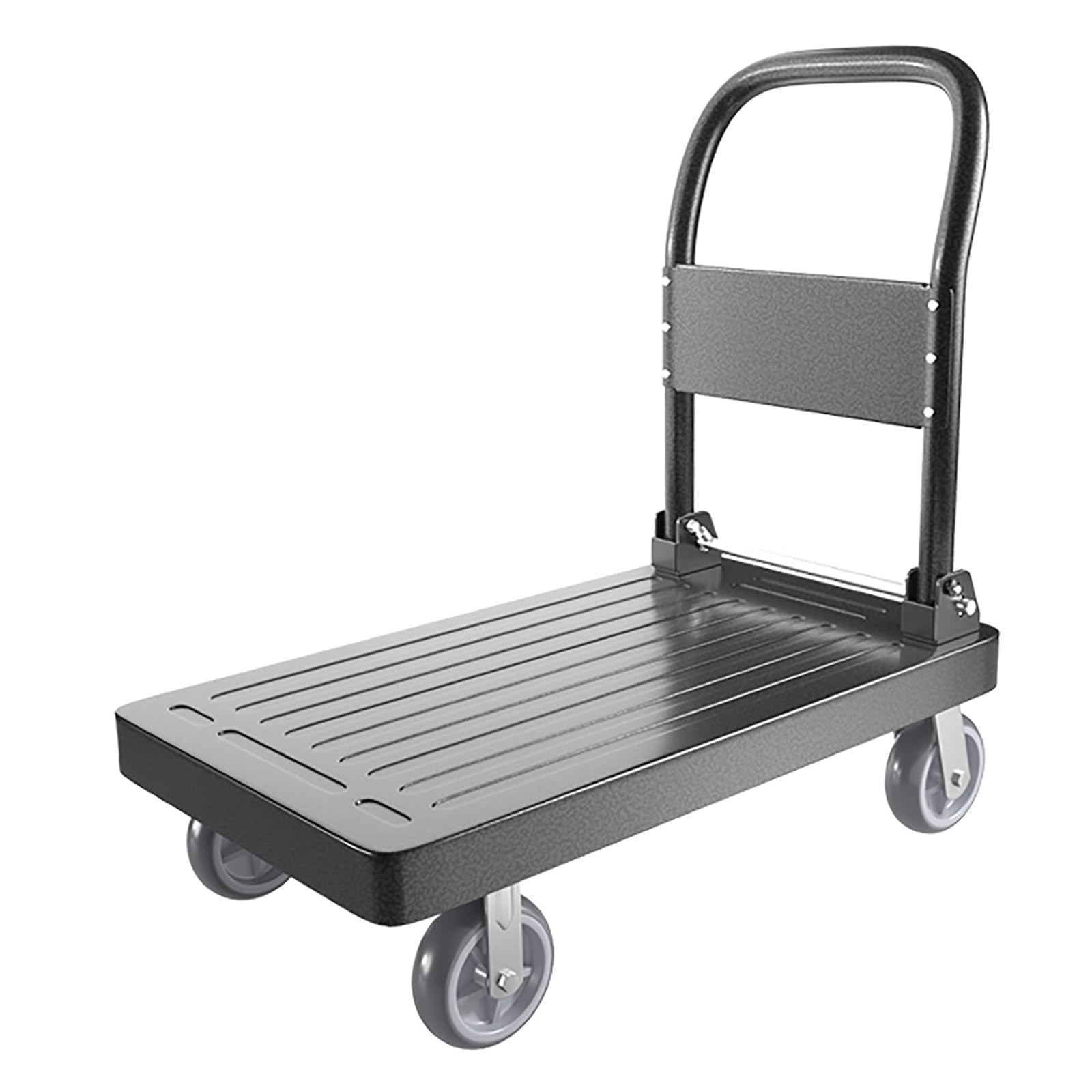 LKLNKVL Handcart, With Universal Wheels, Load Capacity 450kg/990lbs, Suitable for Companies, Schools, Warehouses, Hospitals(Medium)
