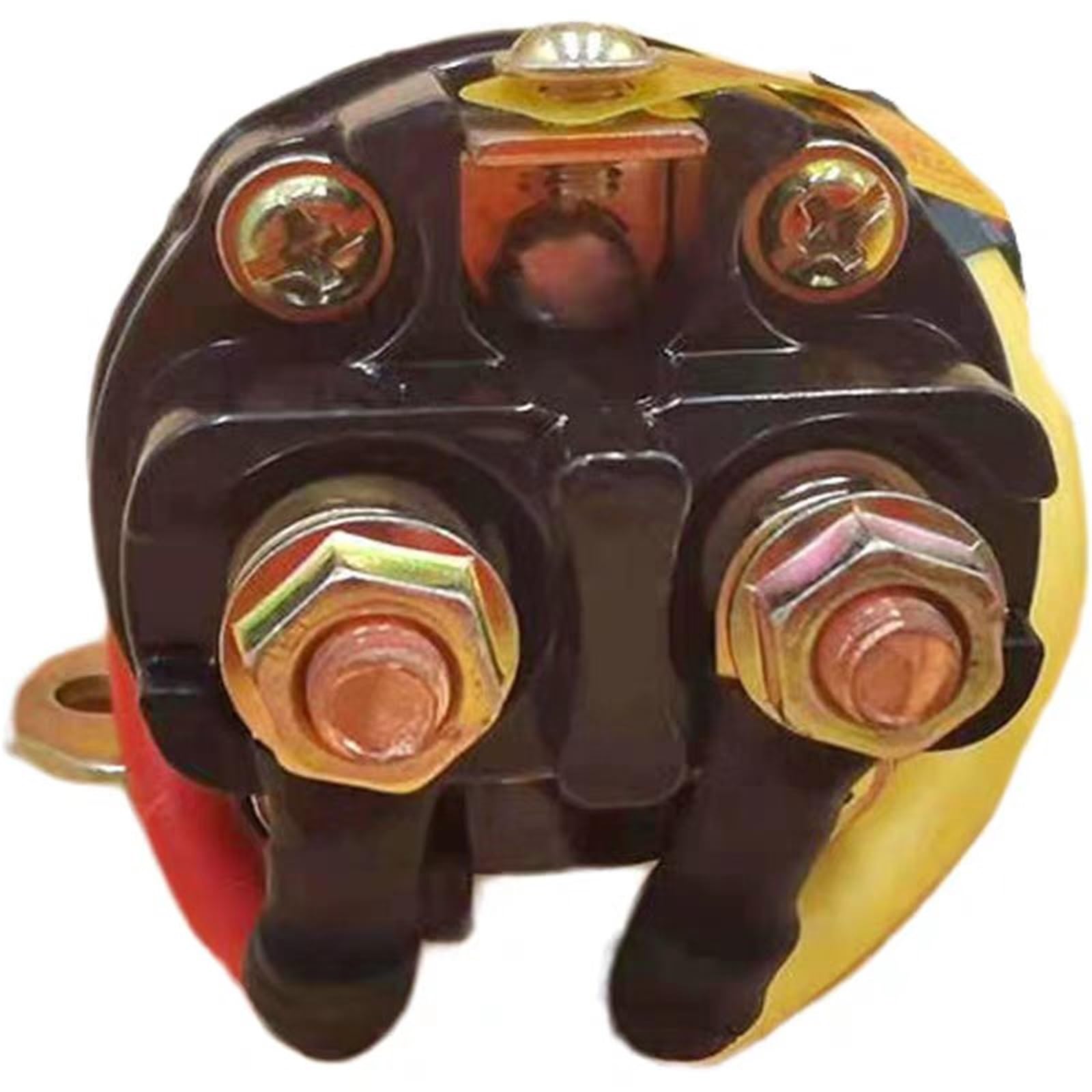 Relè Motore for Camion, Adatto for Camion E Mietitrici # NO. 150A -004 12V 24V, Parte Di Ricambio for Riparazioni(Yellow)