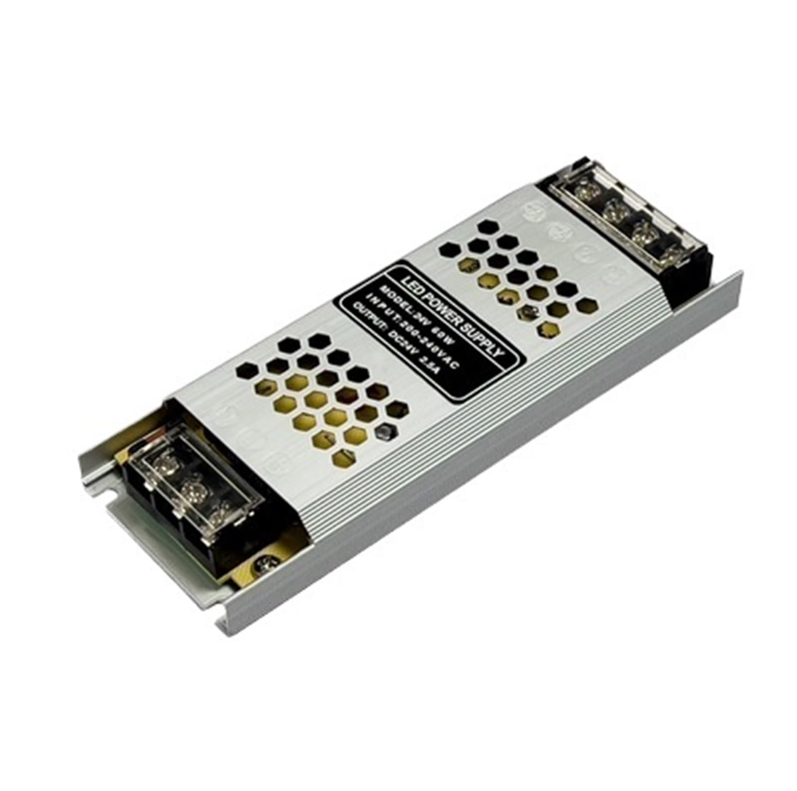 Pilote LED 24V 60W discret pour dissimuler l'alimentation dans votre cuisine
