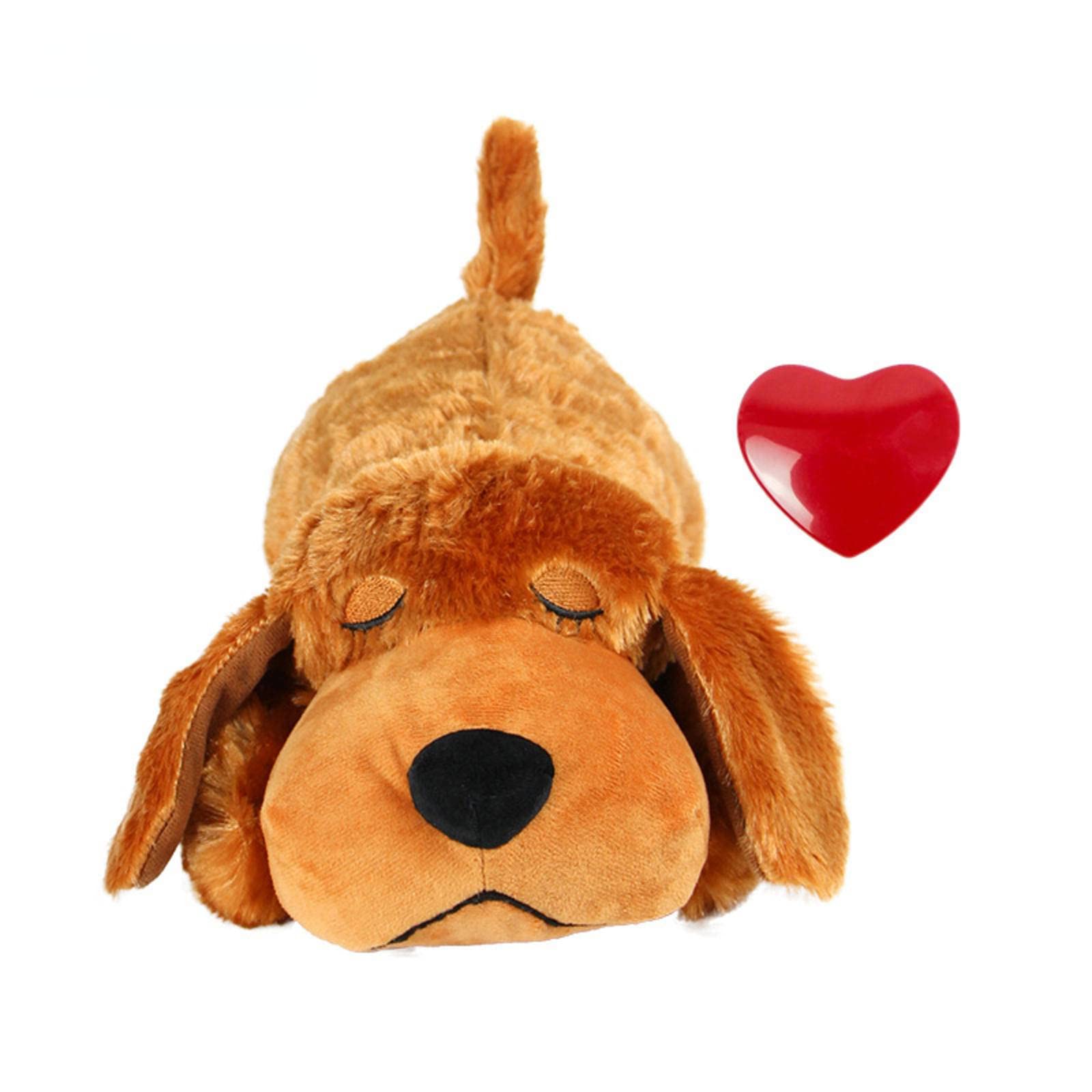 MBETA Pet Comfort - Juguete de peluche para perros con ansiedad y simulación de sueño, latido del corazón