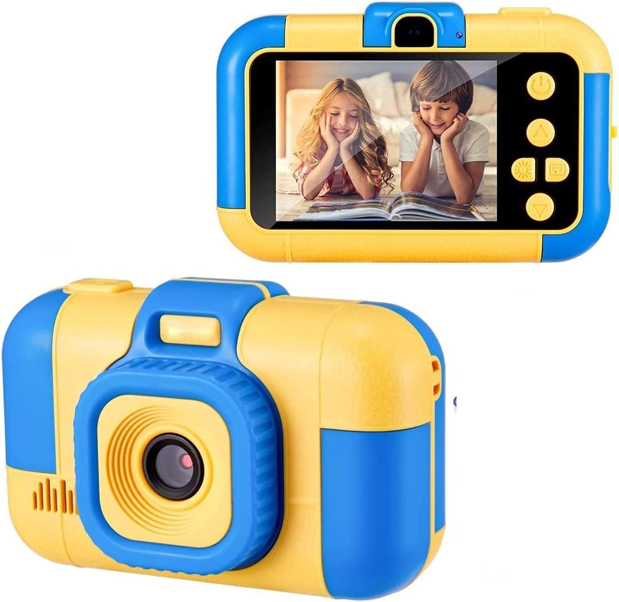 Kids Selfie Camera, Christmas Birthday Gifts for Boys Age 3-9, HD Digital Video Cameras for Toddler, Portable Toy for 3 4 5 6 7 8 Year Old Boy
