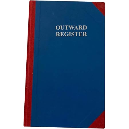 NIRMAL SONS 80 GSM Ledger Paper Canvas Bound Outward Register - 31 x 20 ...