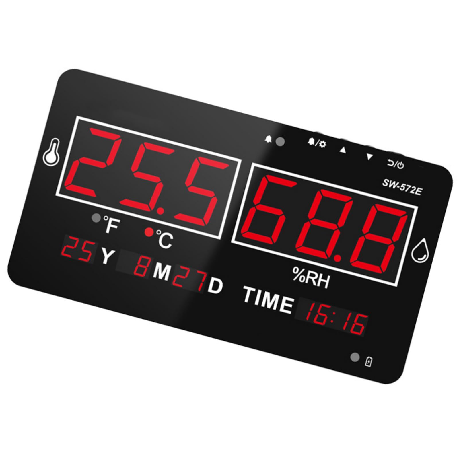 swynrf Digital Hygrometer Thermometers High Precisions Sensors for Accurate in Various Locations