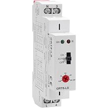 GRT8-LS AC 220V Hallway Relay Light Scale Timer Timer Light Switch Scale 0.5-20 Minutes Adjustable for Hallway Lighting