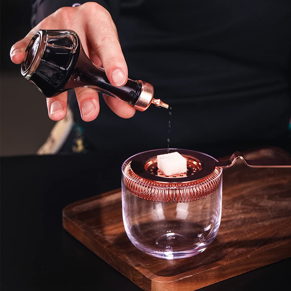 2Pcs Passoire à Cocktails Hawthorn De Passoire à Barres En Acier Inoxydable Passoire Professionnelle Pour Barman Commercial Ou Un Usage Domestique