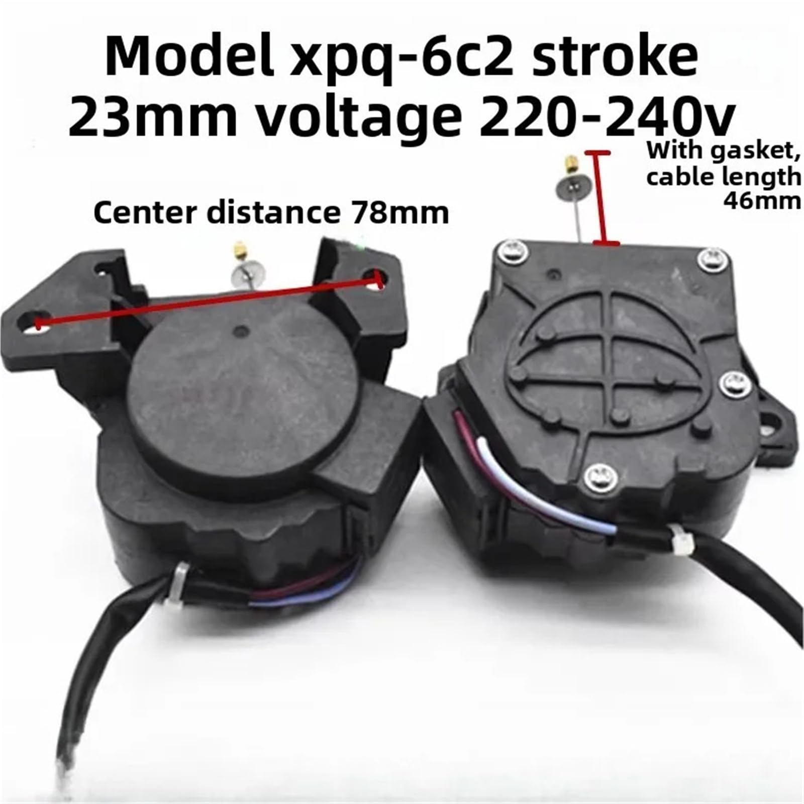 Tractor De Drenaje De Lavadora,Compatible Con Gideon | Compatible Con Konka XPQ-6C2 QC22-42 Motor De Drenaje De Lavadora Motor De Válvula Del Tractor Piezas