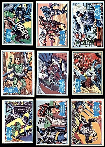 1966 Topps Batman Blue Bat Complete Set (Card) Vg/Ex #TOP4