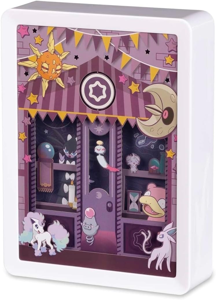 Pokémon Center: Psychic-Type Pokémon Home Accents Paper Light Box