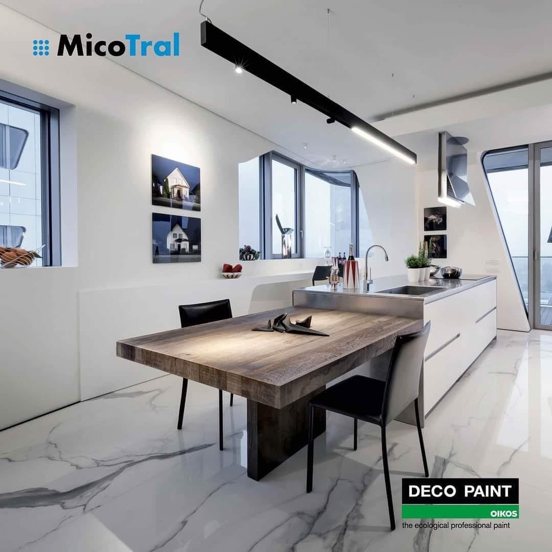 OIKOS Micotral - Pintura Antihumedad Anticondensación para Pared, lata de 10 litros