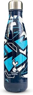 Tottenham Hotspur Botella térmica de acero inoxidable de 500 ml, color azul marino