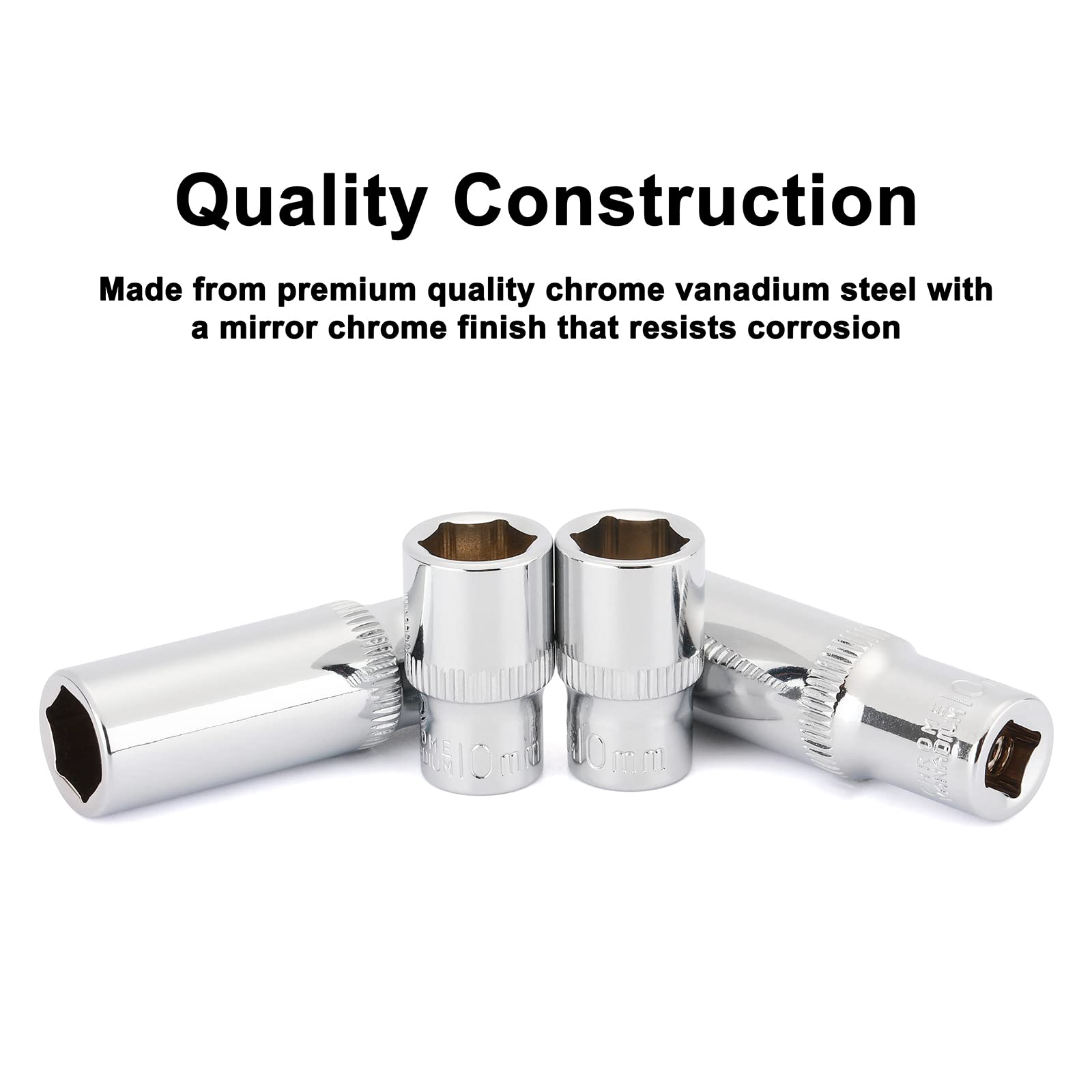 Proto 3/4-Inch Drive Impact Socket - 50mm 6-Point TorquePlus Design For Stubborn Fasteners