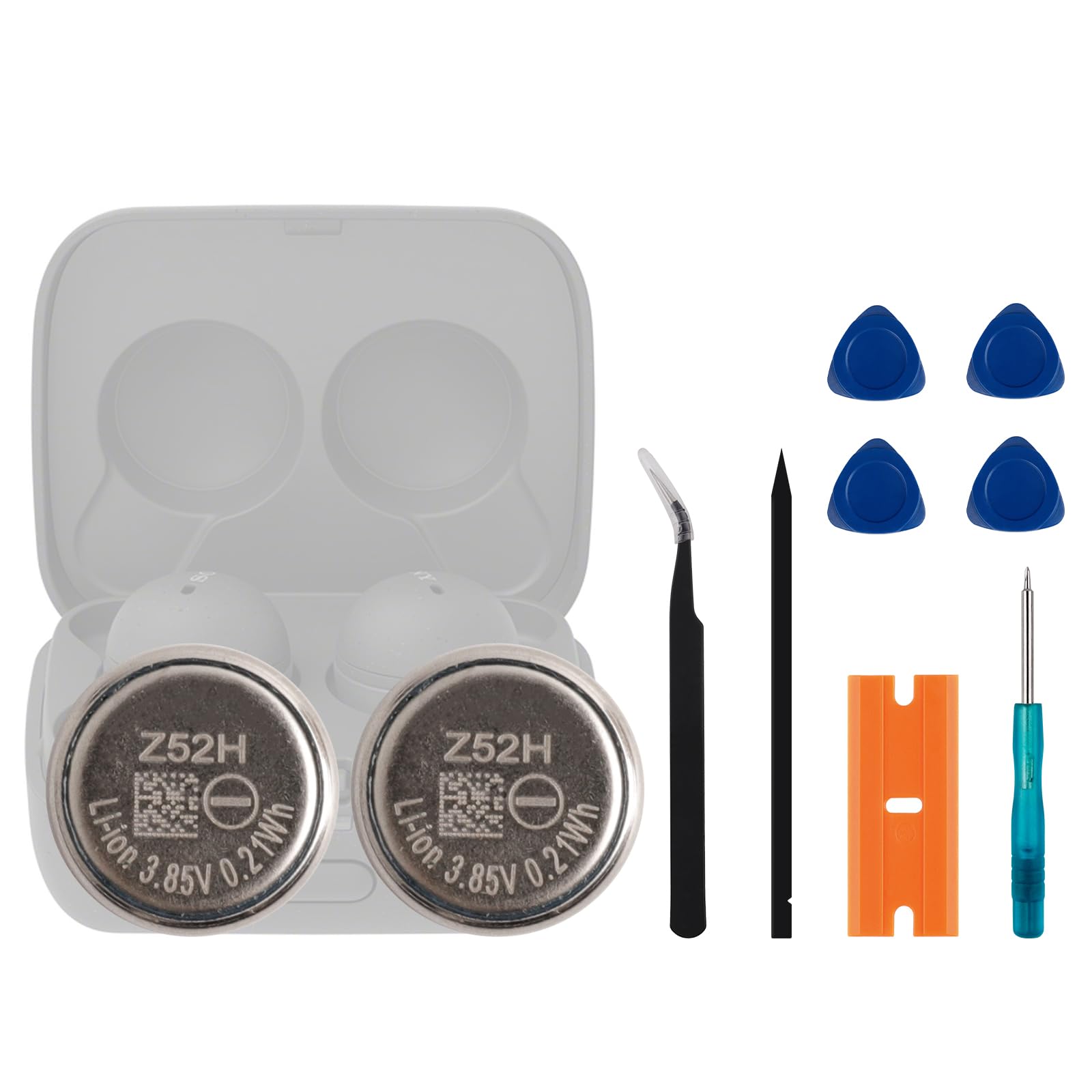 Nuevo Batería de repuesto Z52H compatible con Sony LinkBuds S WFLS900N/B/WFL900/H Earbuds batería de repuesto con kit de herramientas de reparación actualizado-2 piezas