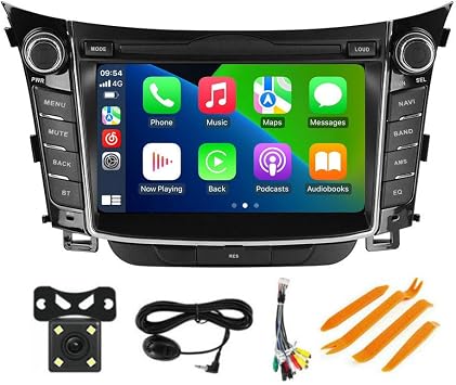 Upgrade Radio for Hyundai i30 Elantra GT 2011-2017 Stereo Dash Kit -2+64G