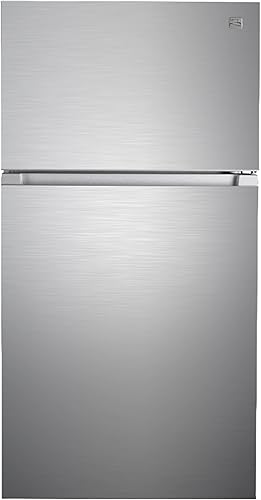 Miniatura 13 de Kenmore Refrigerador de 30" de montaje superior con congelador - Estanterías ajustables, cajones con control de humedad, iluminación LED,