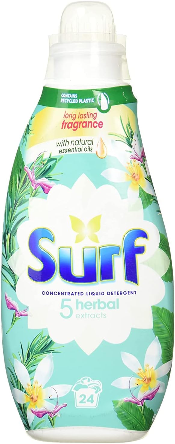 SurfConcentrated Liquid Detergent 648ml Herbal Extracts
