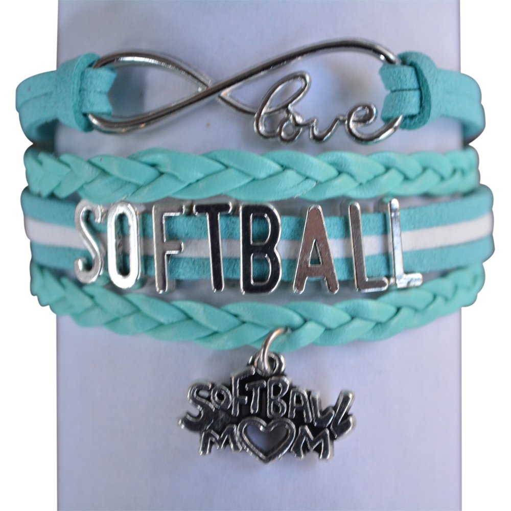 Softball Mom Bracelet- Softball Jewelry For Moms - Gift for Soft Moms