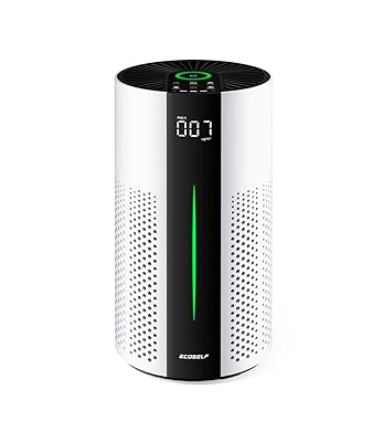 Air Purifiers for Home Large Room up to 1800 Ft², Air Purifiers for Bedroom 360° Air Intake with Smart Auto Mode, HEPA Air Purifier, Air Cleaner for Smoke PoIIen Pet Dander, HAP609