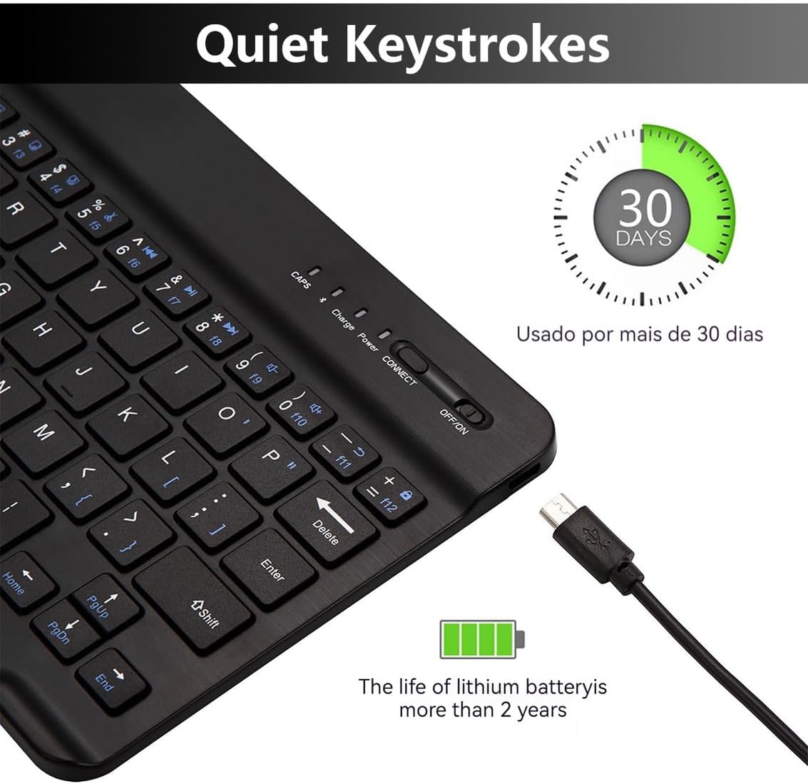 Capa Para Tablet Com Teclado Bluetooth: Review Após 7 Dias de Uso