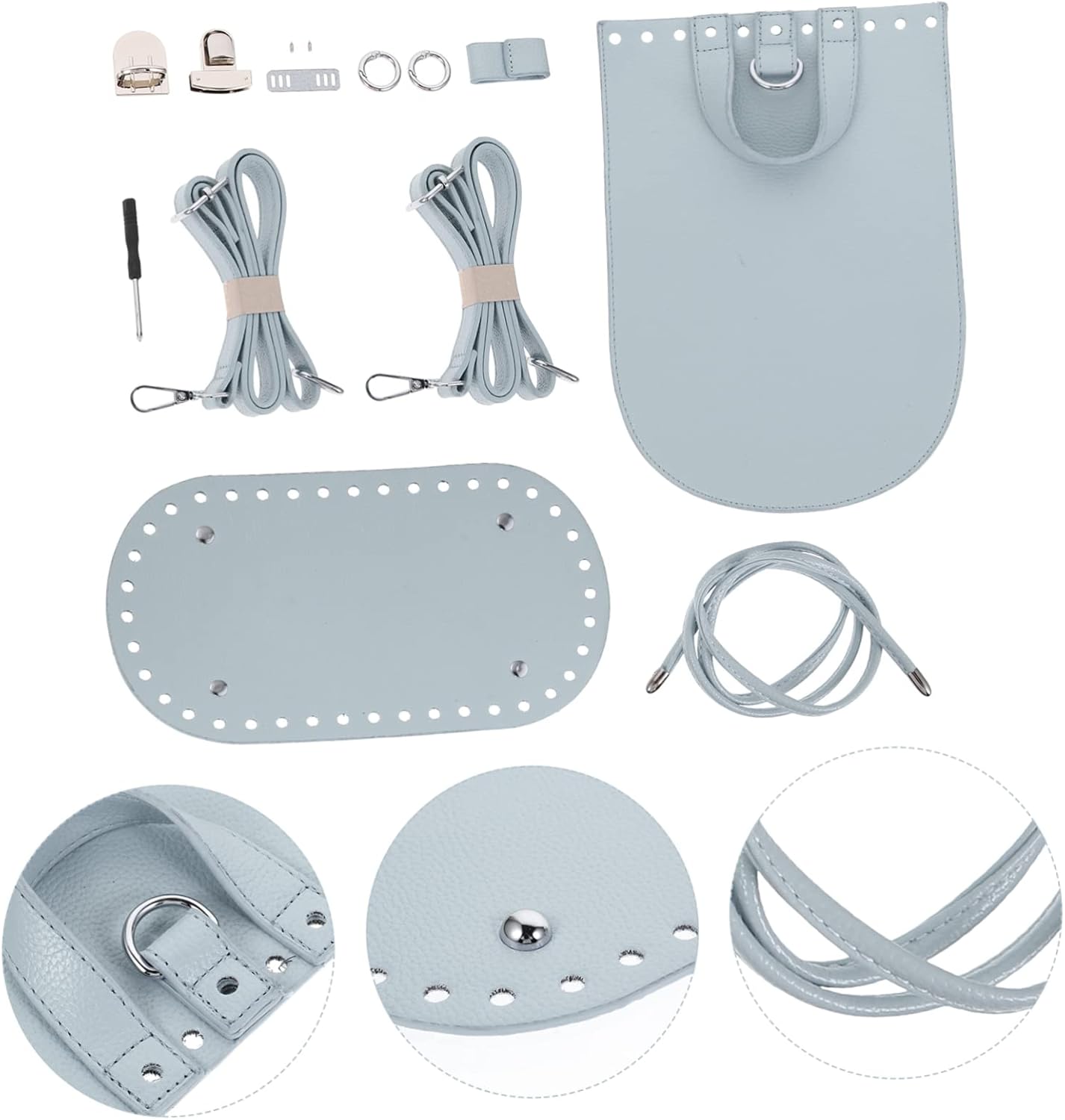 DIY Rattan Backpack Kit PU Material for Beginners