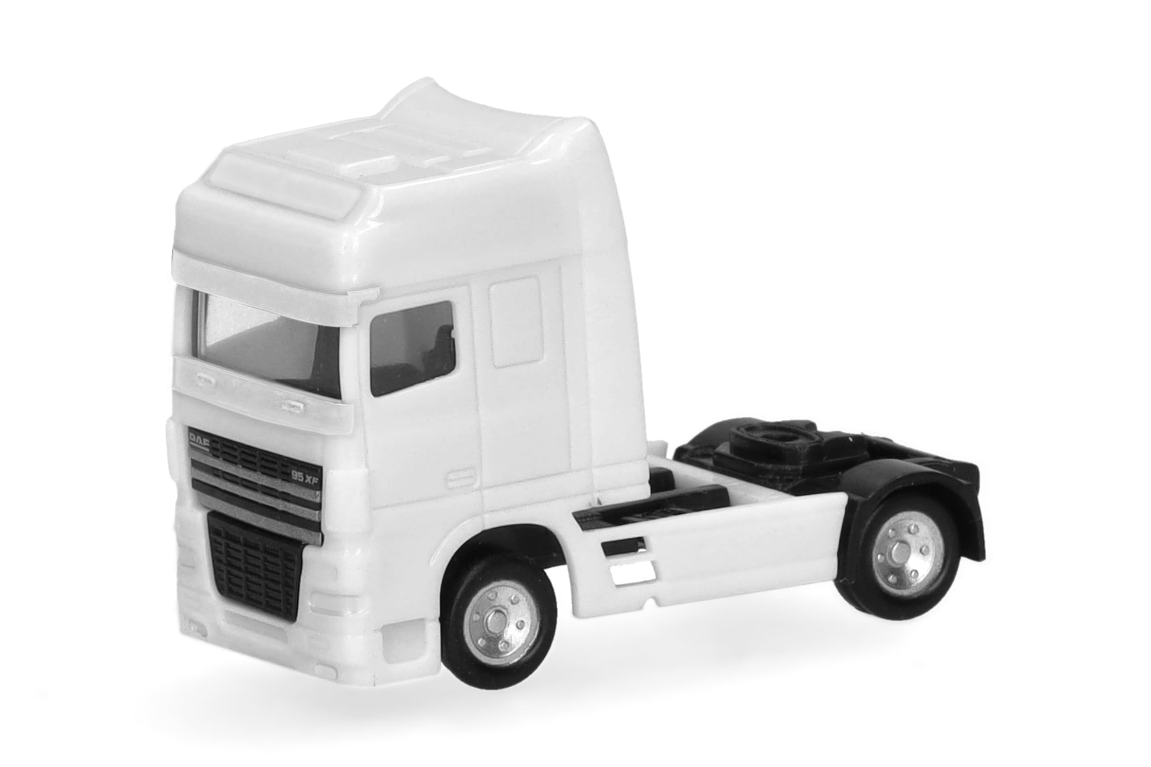 Herpa Parts Service, N scale, 2-axle tractor unit DAF 95 XF SSC, 2 pieces at 1:160 scale, miniature model, plastic