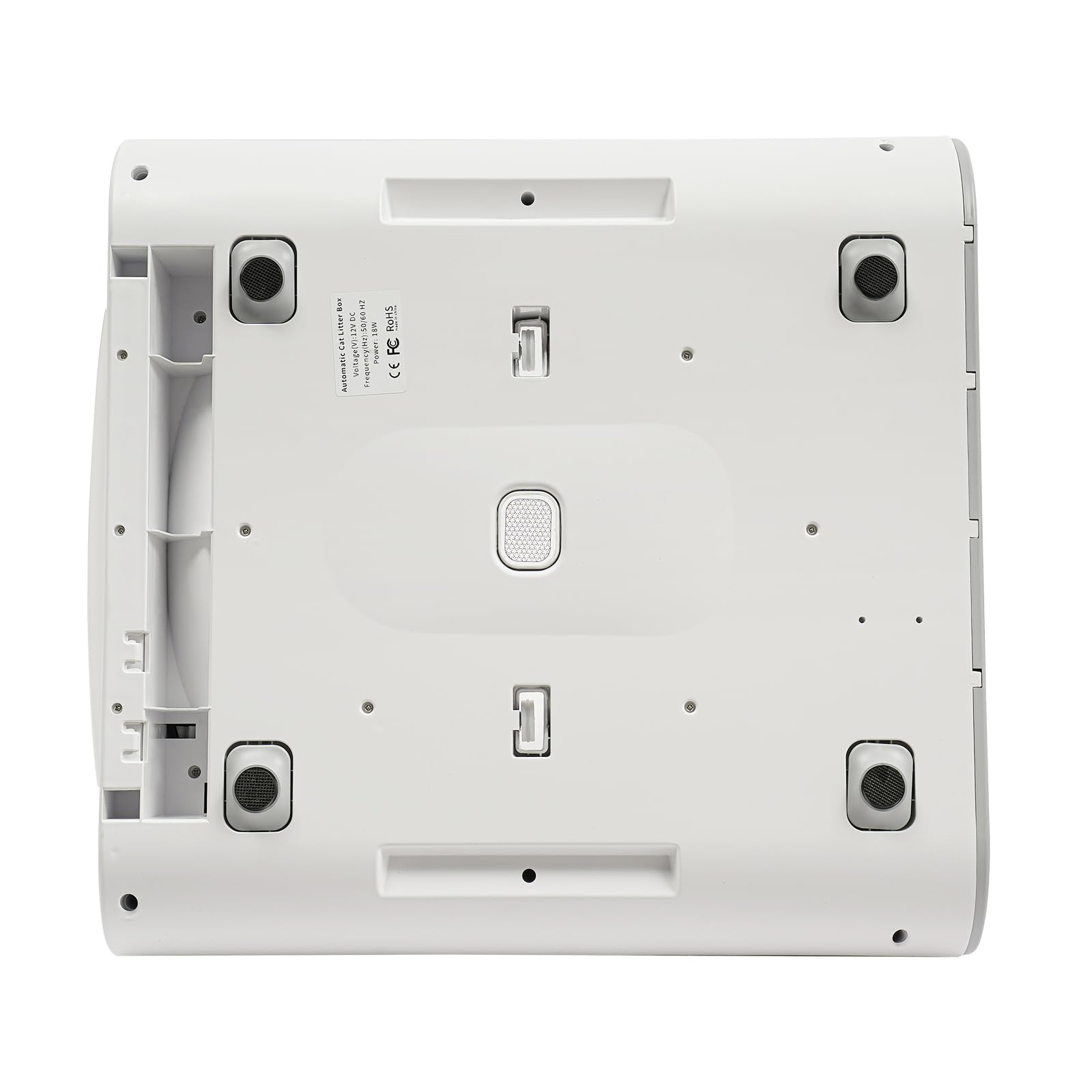 Lettiera per gatti, autopulente, 65 l, automatica, con funzione di deodorizzazione e sensore di peso, lettiera elettrica autopulente