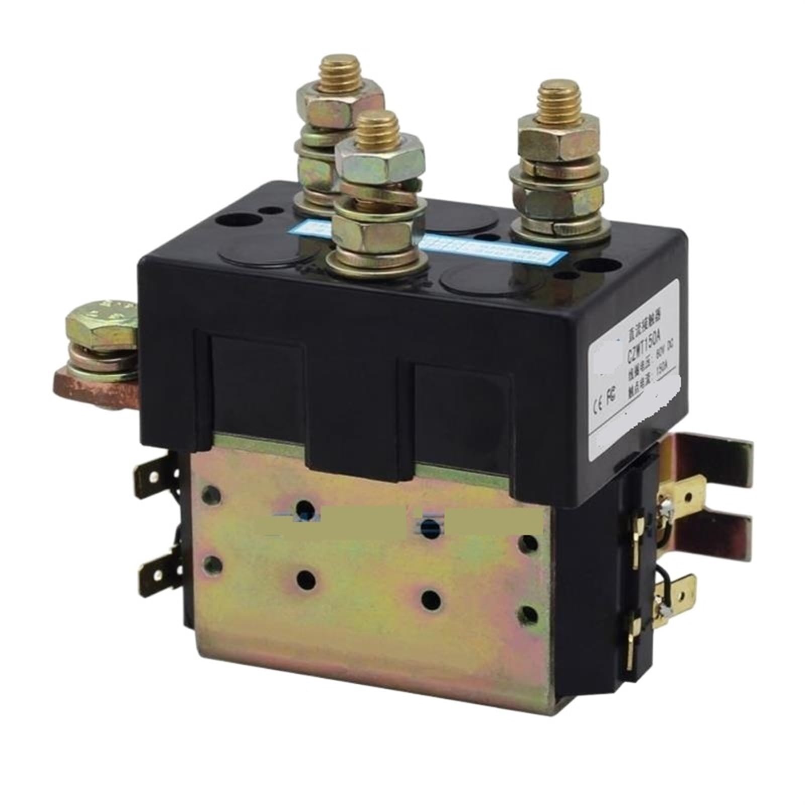 Relais contacteur CC CZWT100A 12V haute capacité 100A multi-voltage pour commutation moteur