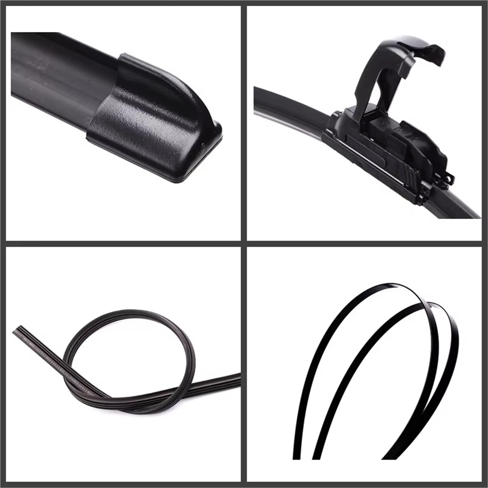 tergicristalli per Auto Compatibile con Scenic RX4 MK1 2000 2001 2002 2003 24 "16" 14 "Parabrezza Anteriore Spazzole Tergicristallo Posteriori Accessori Auto