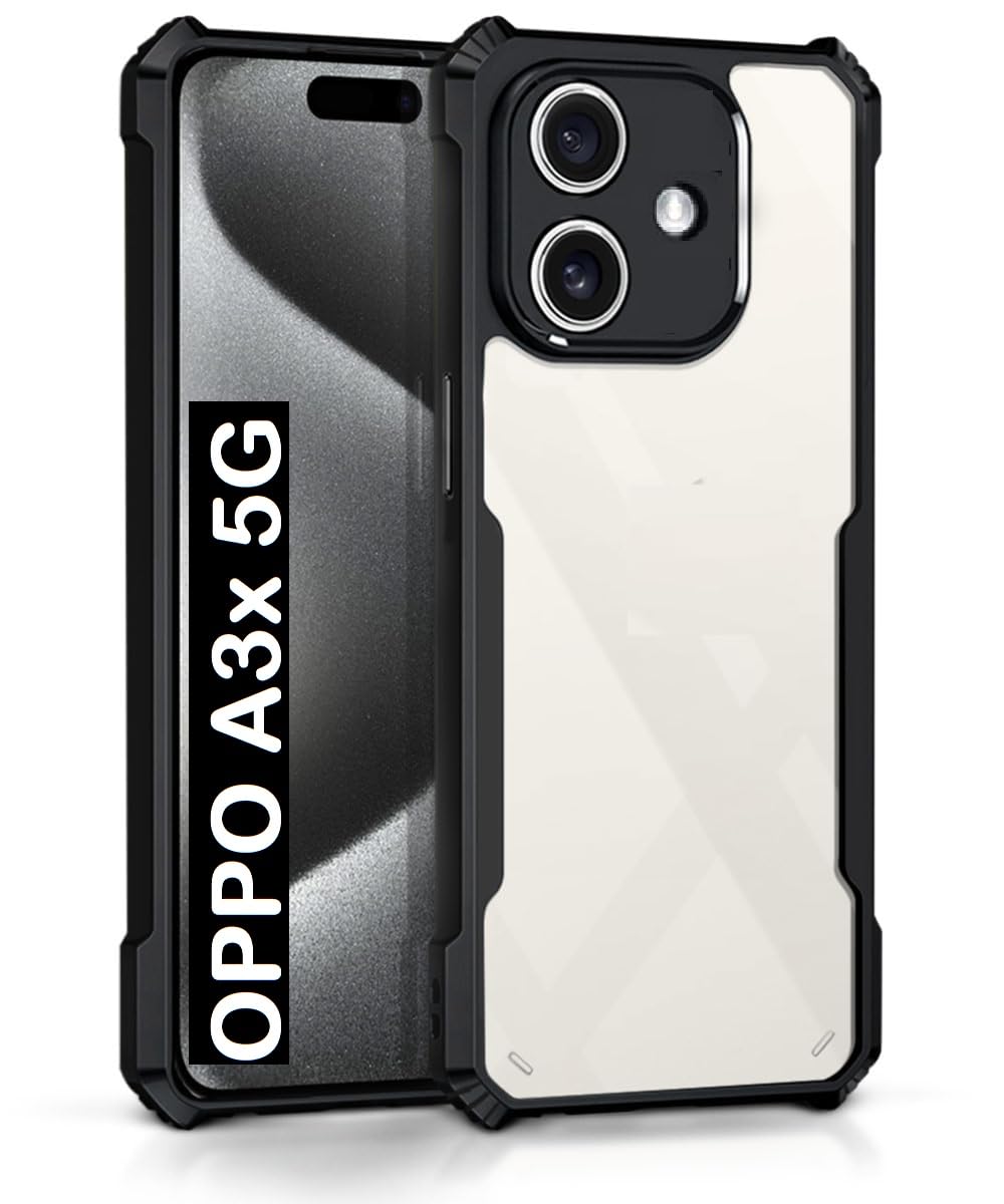 AARALHUB Oppo A3x 5G Back Cover | Dual Protection Case | Back Cover Case for Oppo A3x 5G (B0DCCC4KG2) Amazon Price History, Amazon Price Tracker