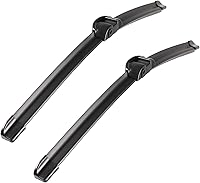 Vista 29 de Juego de 2 limpiaparabrisas de repuesto para BMW X5 E70 X6 E71 E72 2007-09/2011, 24 + 20 pulgadas, bloqueo lateral (juego de 2) no gancho en J