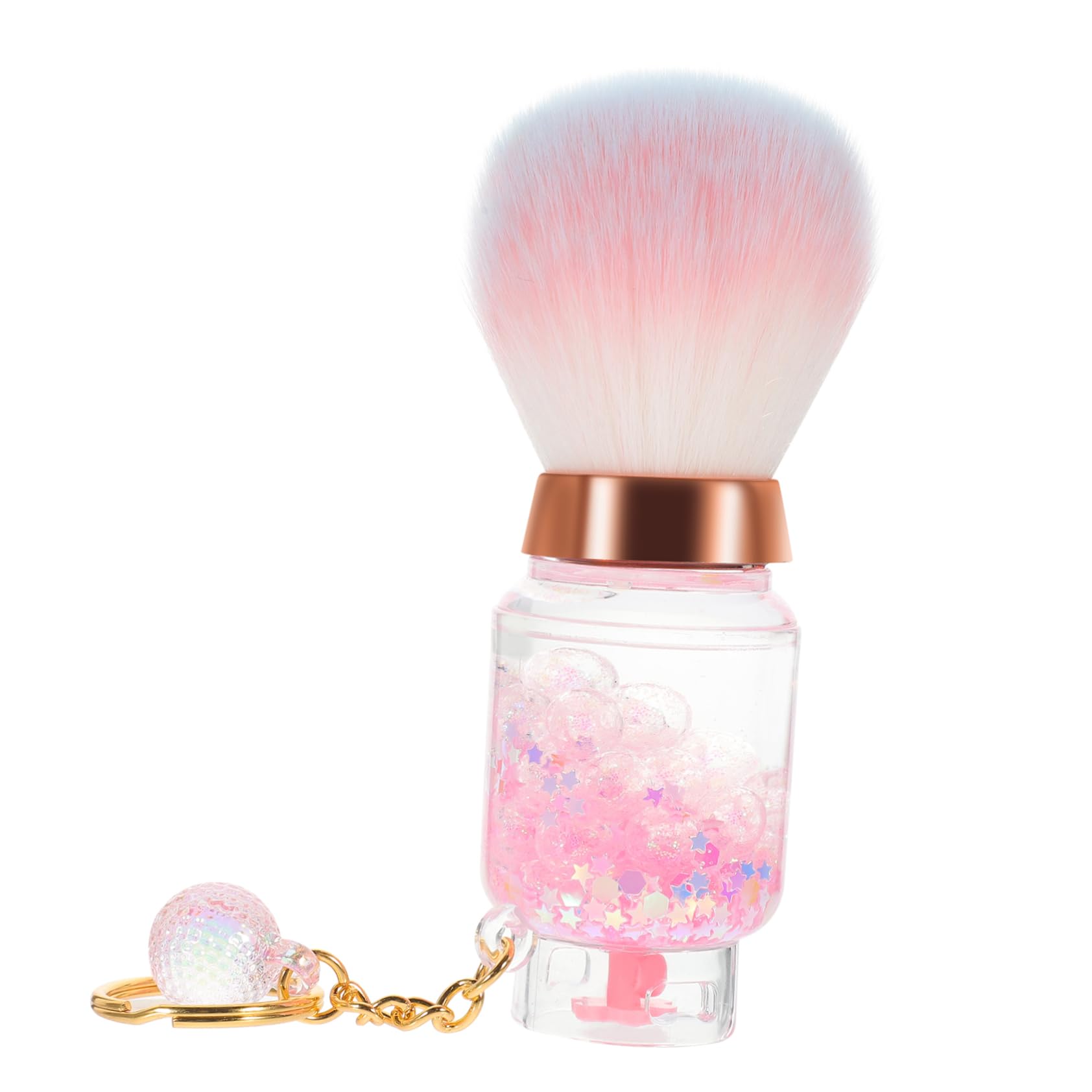 Beavorty Blush Makeup Tools Portable Travel Powder Brush Kit Small Powder Brush for Ring