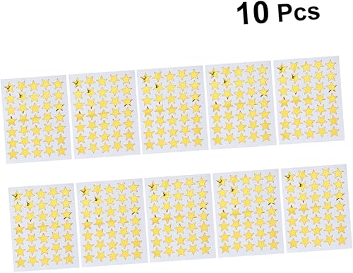 Miniatura 7 de Calcomanías de recompensa, 10 unidades, calcomanías para calcomanías de metal, calcomanías de lámina dorada, calcomanías de etiquetado para