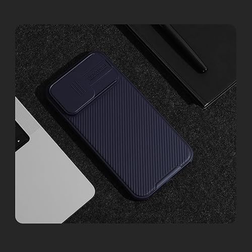 Miniatura 6 de Nillkin Funda magnética para iPhone 15 Pro Max, compatible con MagSafe, funda deslizante para cámara, funda magnética CamShield Pro para iPhone 15
